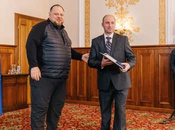Науковцю Уманського НУС вручено диплом і відзнаку  Премії  Верховної Ради України молодим вченим