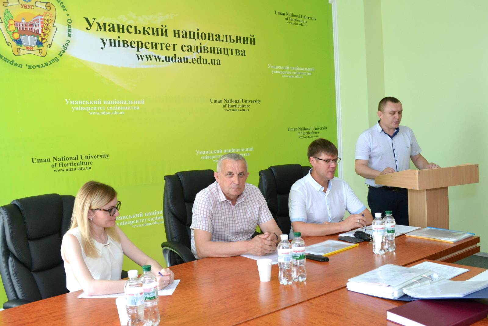 ЗАХИСТ  ДИСЕРТАЦІЙНИХ   РОБІТ НА   СПЕЦІАЛІЗОВАНІЙ ВЧЕНІЙ РАДІ К.74.844.02 УМАНСЬКОГО НУ