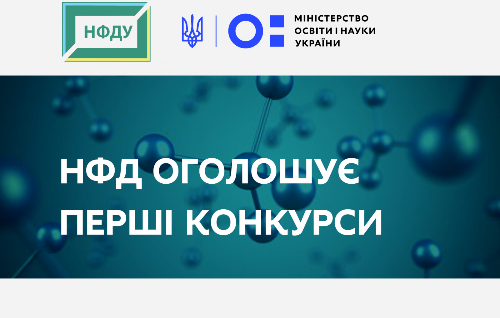 Перші конкурси Нацфонду досліджень стартують у травні